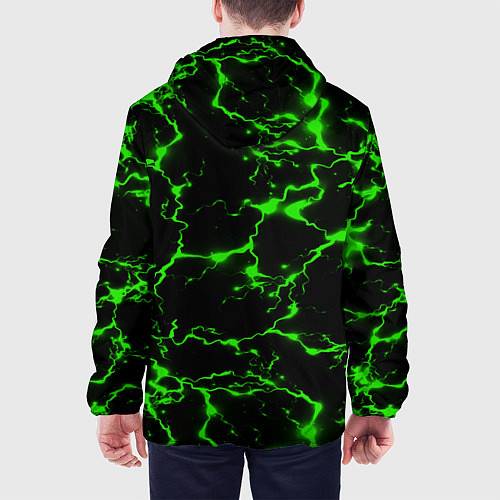 Мужская куртка Green Flash / 3D-Черный – фото 4