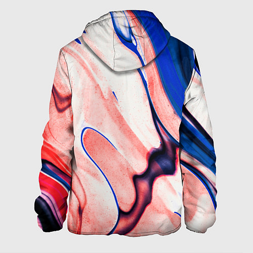 Мужская куртка Fluid art / 3D-Черный – фото 2