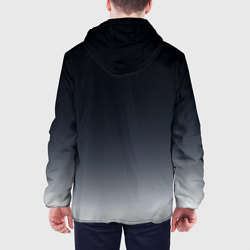 Мужская куртка Градиент / 3D-Черный – фото 4