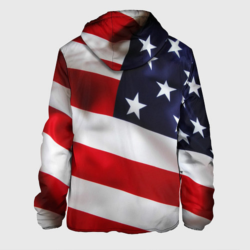Мужская куртка США USA / 3D-Белый – фото 2