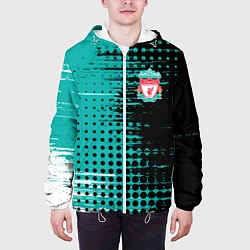 Куртка с капюшоном мужская Liverpool Ливерпуль, цвет: 3D-белый — фото 2