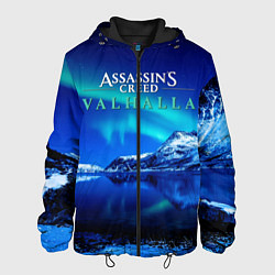 Куртка с капюшоном мужская ASSASSINS CREED VALHALLA, цвет: 3D-черный