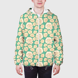 Куртка с капюшоном мужская Bao, цвет: 3D-белый — фото 2