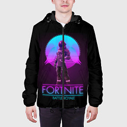 Куртка с капюшоном мужская Fortnite, цвет: 3D-черный — фото 2
