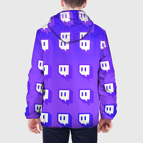 Мужская куртка Twitch / 3D-Черный – фото 4