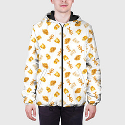 Куртка с капюшоном мужская Baked Goods Kowalski Pattern, цвет: 3D-черный — фото 2