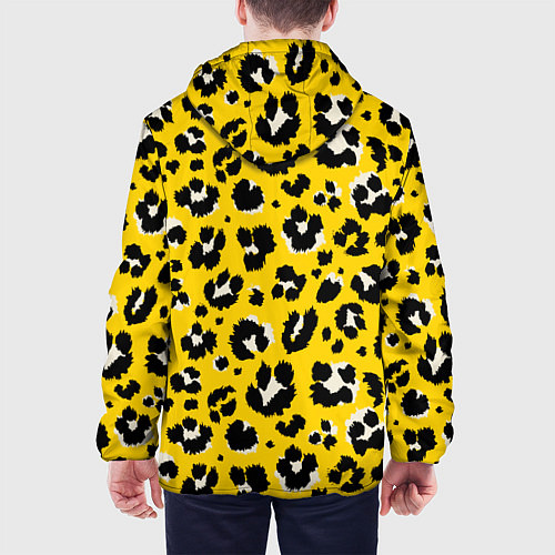 Мужская куртка Леопард / 3D-Черный – фото 4