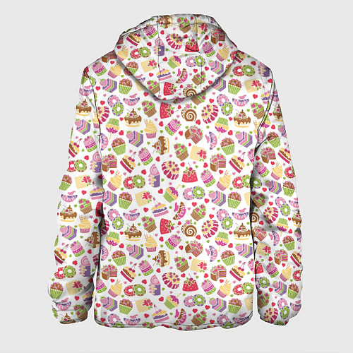 Мужская куртка Сладкий рай / 3D-Белый – фото 2