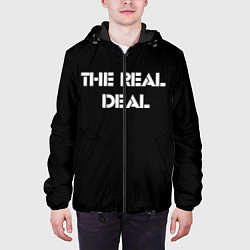 Куртка с капюшоном мужская Реально крутой, цвет: 3D-черный — фото 2
