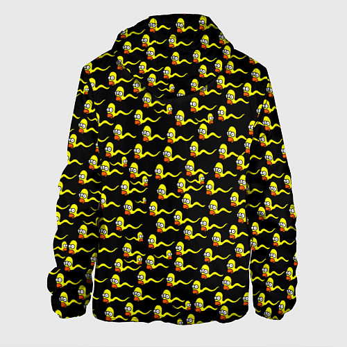 Мужская куртка Гомер / 3D-Белый – фото 2