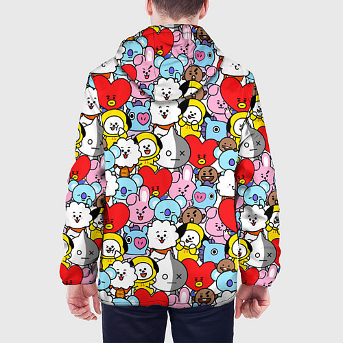 Мужская куртка BT21 BTS / 3D-Черный – фото 4