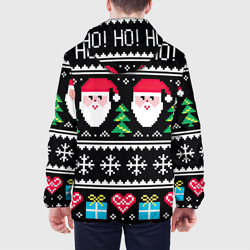 Мужская куртка Ho! Ho! Ho! / 3D-Черный – фото 4