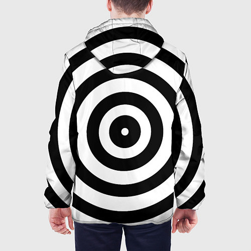 Мужская куртка Узор Академия Амбрелла / 3D-Черный – фото 4