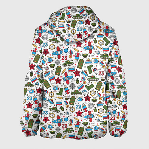 Мужская куртка 23 февраля / 3D-Черный – фото 2