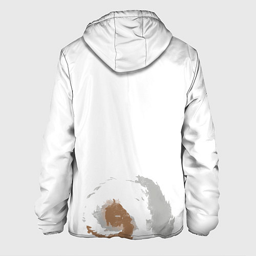 Мужская куртка Shiba Inu / 3D-Белый – фото 2