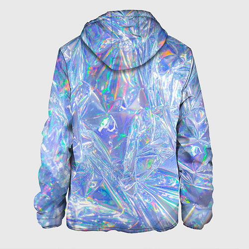 Мужская куртка 3d ice glitch / 3D-Белый – фото 2