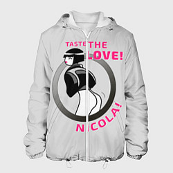 Куртка с капюшоном мужская НиКола Сyberpunk 2077, цвет: 3D-белый