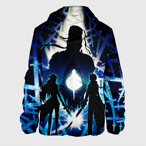 Мужская куртка Sword Art Online Кирито Асуна / 3D-Белый – фото 2