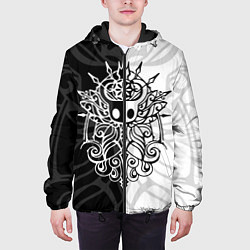 Куртка с капюшоном мужская HOLLOW KNIGHT ХОЛЛОУ НАЙТ, цвет: 3D-черный — фото 2
