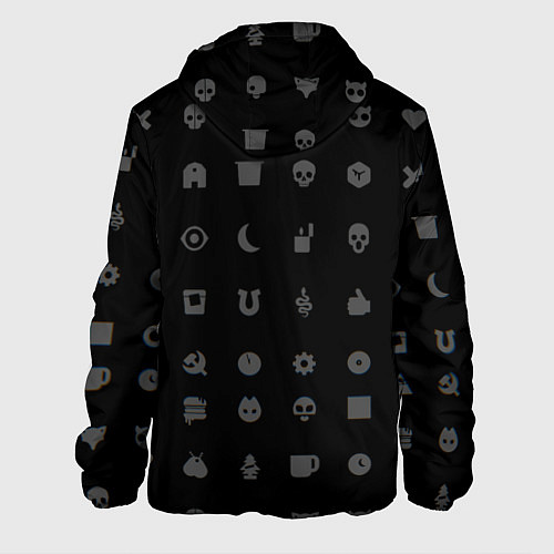 Мужская куртка Любовь, смерть и роботы / 3D-Белый – фото 2