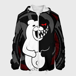 Куртка с капюшоном мужская MONOKUMA МОНОКУМА DANGANRO, цвет: 3D-белый