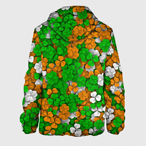 Мужская куртка Ирландский клевер / 3D-Белый – фото 2