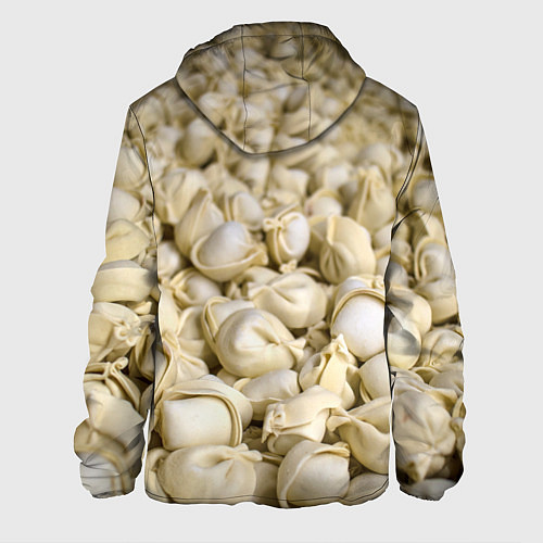 Мужская куртка Пельмени / 3D-Белый – фото 2