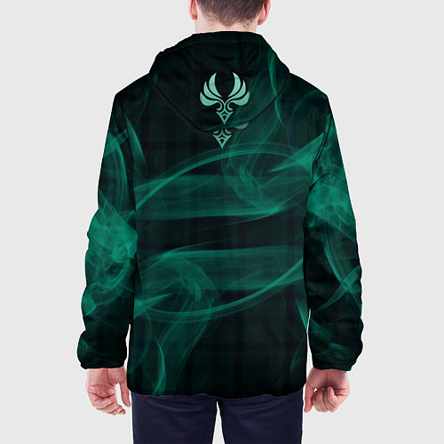 Мужская куртка Genshin Impact - Venti / 3D-Черный – фото 4