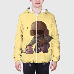 Куртка с капюшоном мужская J?ger Rainbow Six Art 01, цвет: 3D-белый — фото 2