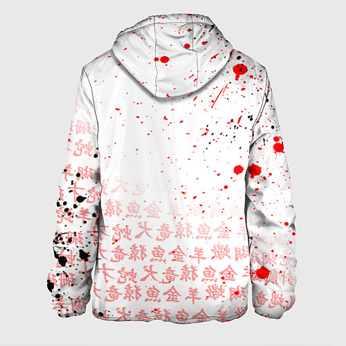 Мужская куртка МАГИЧЕСКАЯ БИТВА SUKUNA / 3D-Белый – фото 2