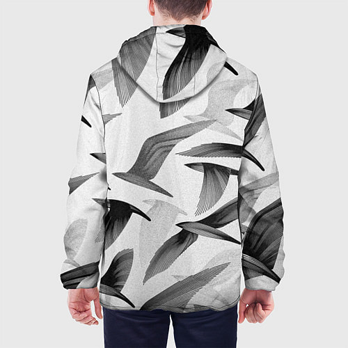Мужская куртка Барбер / 3D-Черный – фото 4