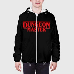 Куртка с капюшоном мужская Stranger Dungeon Master, цвет: 3D-белый — фото 2
