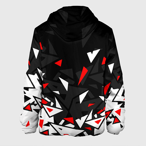 Мужская куртка NISSAN НИССАН ОСКОЛКИ / 3D-Белый – фото 2