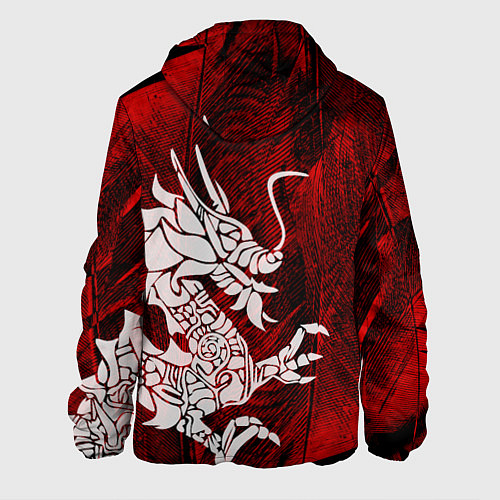 Мужская куртка Chinese Dragon / 3D-Белый – фото 2