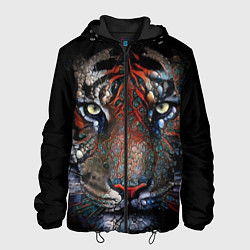 Мужская куртка Цветной тигр