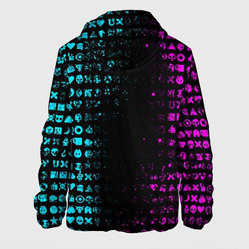 Мужская куртка ЛЮБОВЬ СМЕРТЬ И РОБОТЫ / 3D-Черный – фото 2