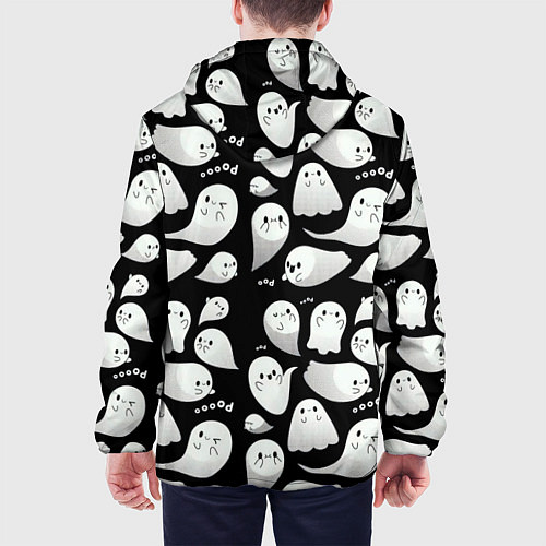 Мужская куртка Boo Привидения / 3D-Черный – фото 4