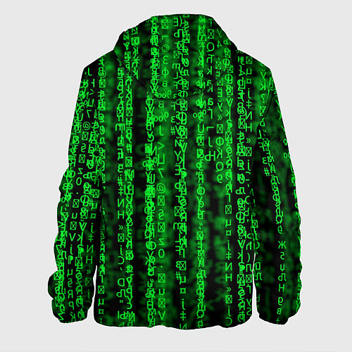 Мужская куртка Программная ошибка Баг 3D / 3D-Белый – фото 2