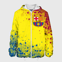Куртка с капюшоном мужская Barcelona Барселона, цвет: 3D-белый
