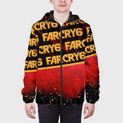 Куртка с капюшоном мужская Far Cry 6, цвет: 3D-черный — фото 2