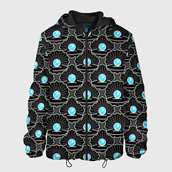 Куртка с капюшоном мужская Жемчужина моря, цвет: 3D-черный