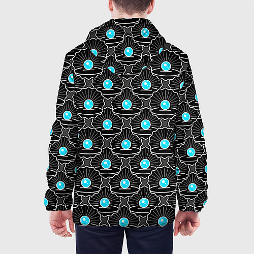 Мужская куртка Жемчужина моря / 3D-Черный – фото 4