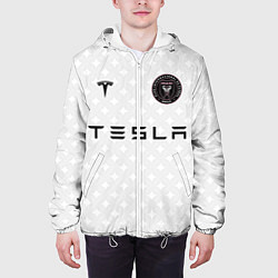 Куртка с капюшоном мужская INTER MIAMI FC TESLA KIT, цвет: 3D-белый — фото 2