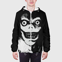 Куртка с капюшоном мужская Death Note Рюк Деад Ноте, цвет: 3D-белый — фото 2