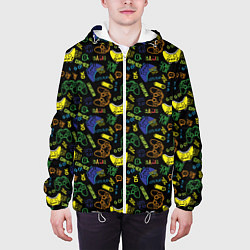 Куртка с капюшоном мужская Игроман, цвет: 3D-белый — фото 2