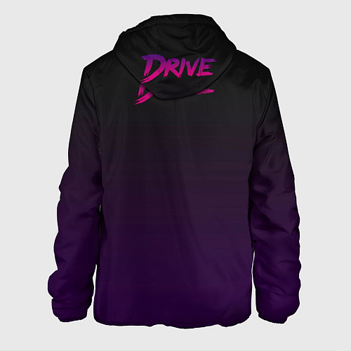 Мужская куртка Drive - Retrowave / 3D-Белый – фото 2