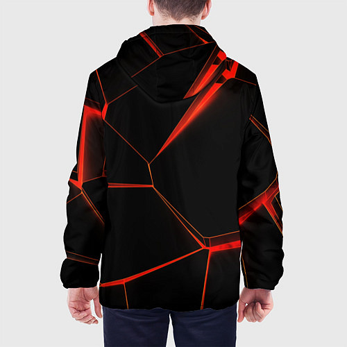 Мужская куртка Лава 3D / 3D-Черный – фото 4