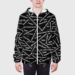 Куртка с капюшоном мужская ELYSIUM SONGS PATTERN Z, цвет: 3D-белый — фото 2