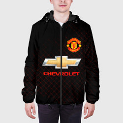 Куртка с капюшоном мужская Манчестер сила, цвет: 3D-черный — фото 2