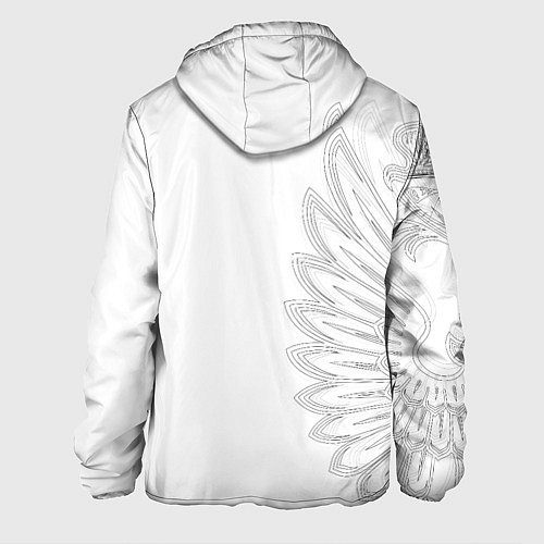 Мужская куртка Russia MSKSide - Colorless / 3D-Белый – фото 2